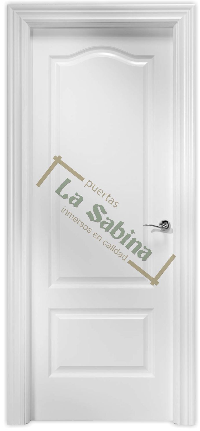 SIB10 Puerta Blanca Interior - Puertas La Sabina